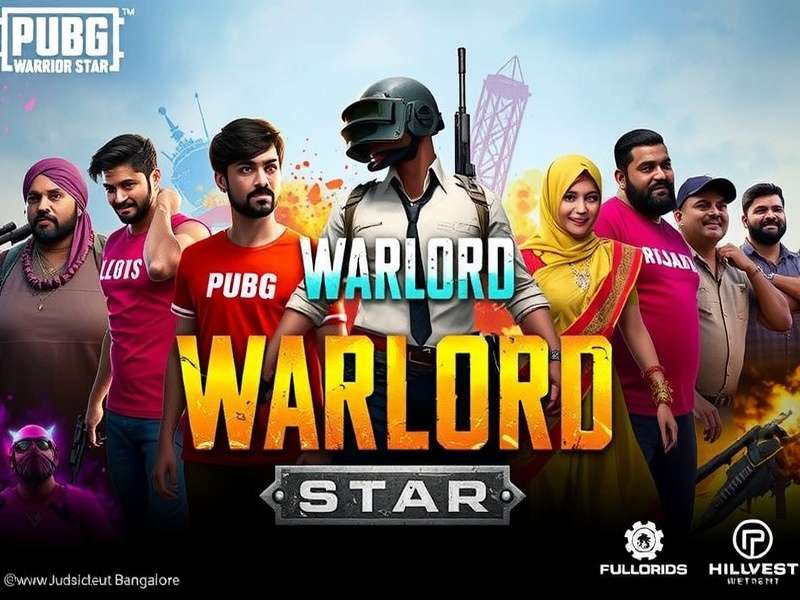 PUBG Warlord Warrior Star Diwali Themed Map Decoration
