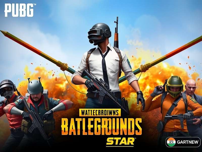 PUBG Warlord Warrior Star Official Game Cover - India Version